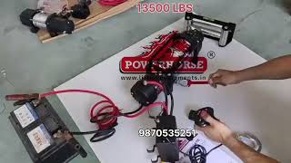 13500lbs Jeep Winch #winch #offroad #machine #offroading