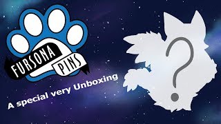 Unboxing A very Special Gift from Fursona Pins