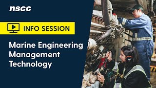 NSCC program info session: Marine Engineering Management Technology