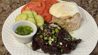 How to Cook the Best Filipino Beef Tapa | Homemade Tapsilog