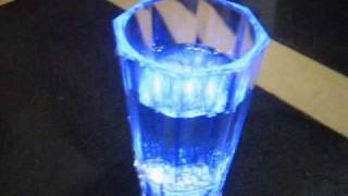 Party get seen drunk led flashing Shot glass