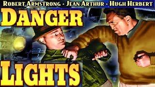 Louis Wolheim, Robert Armstrong & Jean Arthur in "Danger Lights" (1930)