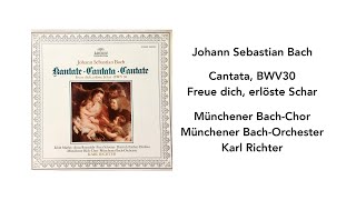 Johann Sebastian Bach: Cantata BWV30, Karl Richter - Side 1