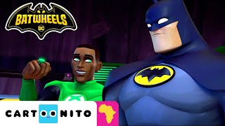 Alien Powers with Green Lantern's Pet  | Batwheels | Cartoonito Africa