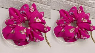 DIY Super Fluffy XXL Scrunchies Tutorial - Easy & Fun!