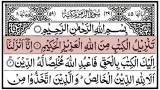 Surah Zumar (سورة الزمر) | Calm Relaxing Quran Recitation | Raad Al Kurdi