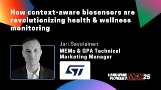 How context-aware biosensors are revolutionising health & wellness monitoring - STMicroelectronics