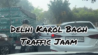 Delhi ka Karol Bagh ka Traffic Jaam 🤯🤯 #delhipolice #delhitraffic #delhinews @AbhiVlogsWithAbhinav