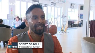 Bobby Seagull on launch of Essex Year of Numbers on UK's National Numeracy Day 17 May 2023 on ITV