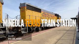 Mineola Texas Train Station Camera4 February 25, 2026 1117 AM 4K 30fps