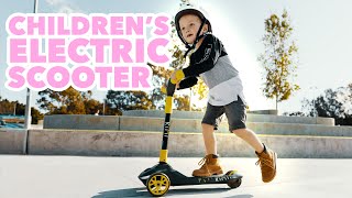 This ELECTRIC Scooter is made for KIDS! | KIMI Icon