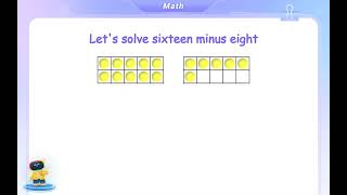 Free Video Lesson: Get To Ten To Subtract - (Grade 1)