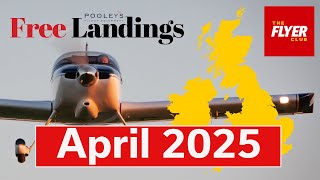 Free landing fees for FLYER Club members - April 2025