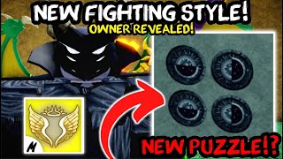Blox Fruits Update NEW PUZZLE LEAKS FOR DIVINE ARTS FIGHTING STYLE!