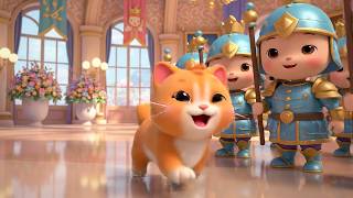 Gato bebé: Escondite en el Palacio Real | Canciones de Gatitos y Rimas Infantiles
