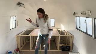 Building A Custom Bed Frame for Vintage Airstream Pt. 2