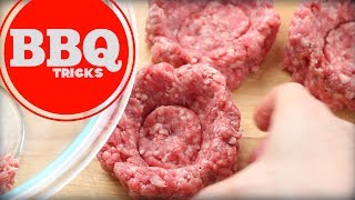 Stuffing A Burger | Barbecue Tricks
