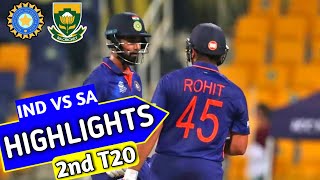 IND vs SA 2nd T20 Match Highlights 2022 | IND vs SA 2nd T20 Highlights | Hotstar | Cricket 22