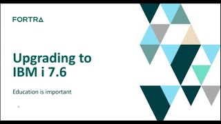 How to Upgrade to IBM i 7.6