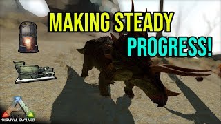 Making Slow But Steady Progress! | MTS Beginners | ARK: Survival Evolved Ep 2