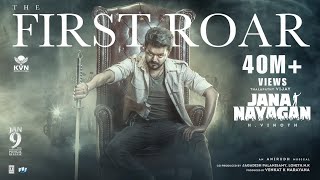 The First Roar - Jana Nayagan | Thalapathy Vijay | H Vinoth | Anirudh | Pooja Hegde | KVN