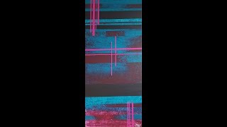 Abstract painting / Short demo / Time-lapse