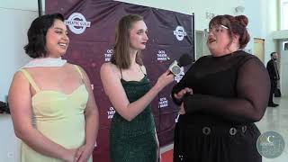 The Larking House Red Carpet Interview with Lizzy McCabe and Adriana Rodriguez Burciaga.