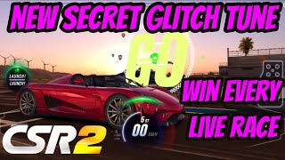 CSR2 | Secret Glitch Tune | Koenigsegg Regera "CSR Edition" | Win Every Live Race & Stay in Lobby