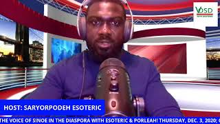 SINOE POLITICS WITH ESOTERIC