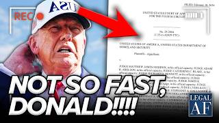 Trump INSTANTLY Trapped by Appeals Court as FRIVOLOUS Lawsuit BACKFIRES on HIM