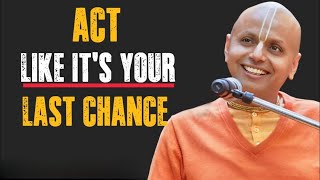 Live Fully in the Present, Build Quietly for the Future - gaur gopal das Motivation