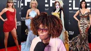 Ms. RKB reacts to Grammys Red Carpet Looks | BEST DRESS