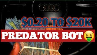 WOW😱 I took $0.20 to $20k in just few minutes😳🤑💰PREDATOR BOT💪🔥💪MILLIONAIRE SECRET‼️