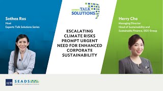 Experts Talk Solutions: Herry Cho | ADB SEADS