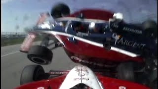 2004 Indycar Series @Chicagoland | Buddy Rice Flip (HD)