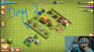 Day 2 | clash of clans gameplay live streaming
