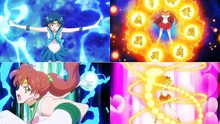 SAILOR MOON CRYSTAL SEASON 3 - SAILOR SENSHI ATTACK [60FPS]