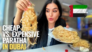 I Ate The Cheapest Malabar 🇮🇳Paratha vs the Most Expensive Emirati One! 🇦🇪 Which one was better?