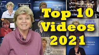 Top Ten Most Watched Genealogy TV Videos in 2021