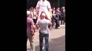 O2 advert filming at Borough Market (England RFU - tbc)