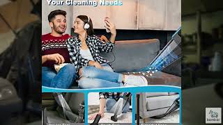 Review - Cordless Car Vacuum Lightweight High Power Handheld Vacuum Cleaner with LED Ligh