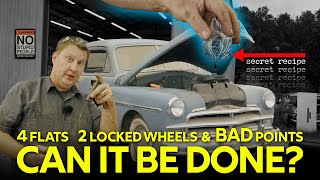 Abandoned Plymouth DeLuxe barn find - will it run after 25 years?