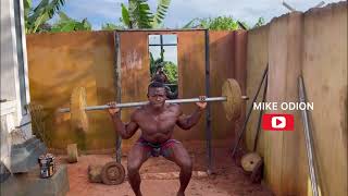 2 Strong black bodybuilders | how to train legs muscle at home 