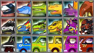 Dino Express, Fire Truck Rescue, Dino Robot Corps: Nanuqsaurus, T-Rex, Stegosaurus, Spinosaurus, Tri