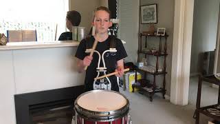 World Online Piping & Drumming Championships Entry Summer 2020 Grade 4 Side Drumming - Jig