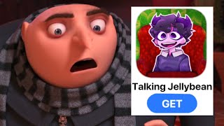 gru plays talking jellybean