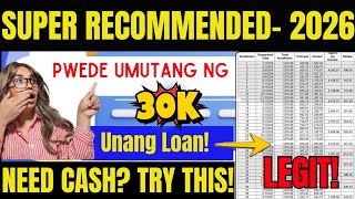 THE BEST UTANGAN ITO! BAYARAN ng INSTALLMENT AT APPROVED AGAD DITO ng ₱30k unang Loan! 