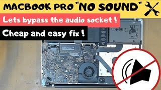 Macbook Pro No Sound