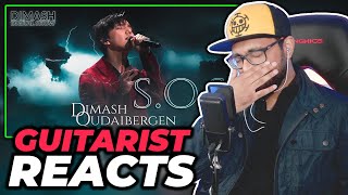 Guitarist Reacts to Dimash - SOS (Live Performance) | First Time Reaction!