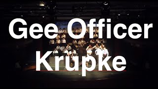 Act 1 Part 10: "Gee Officer Krupke" from West Side Story | Regis Repertory Fall 2014